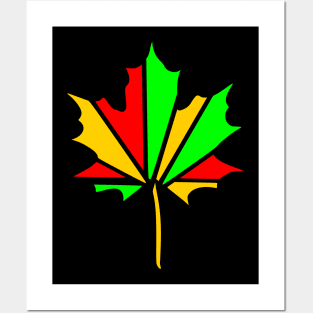 Maple Leaf Posters and Art